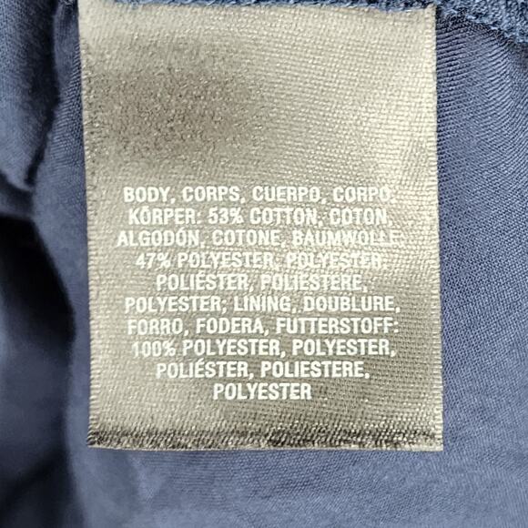 Holding Horses Anthropologie Crochet Lined Shift Dress in Navy Size Medium - Picture 4 of 6